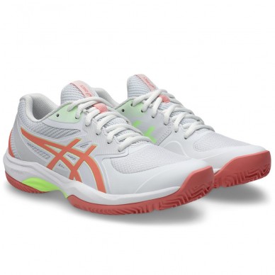 Asics Game FF Padel white guava dames 2026