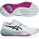 Asics Gel Resolution X Clay white aurora green heren 2026