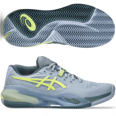 Asics Gel Resolution X Clay grey blue pistachio heren 2026