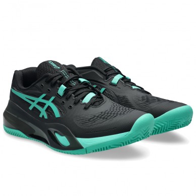 Asics Gel Resolution X Clay black aurora green heren 2026