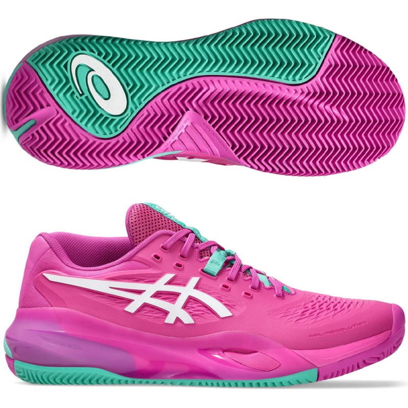 Asics Gel Resolution X Clay digital sakura white heren 2026