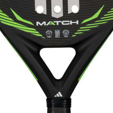 Adidas Match zwart groen 2026