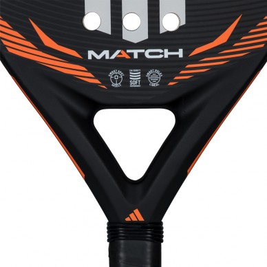 Adidas Match zwart oranje 2026