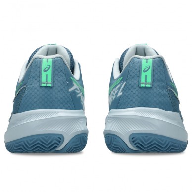 Asics Gel Challenger 15 Padel saba blue vital green heren 2026