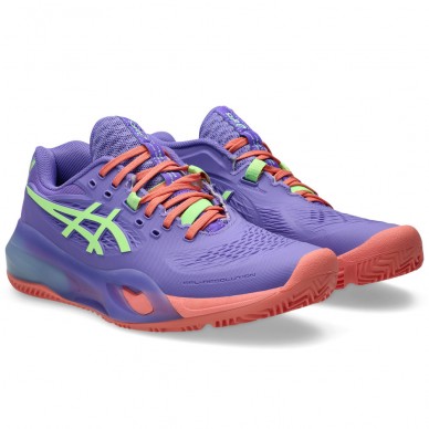 Asics Gel Resolution X Padel amethyst illuminate green dames 2026