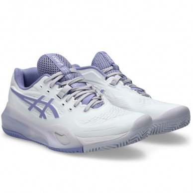 Asics Gel Resolution X Clay white bluebell dames 2026
