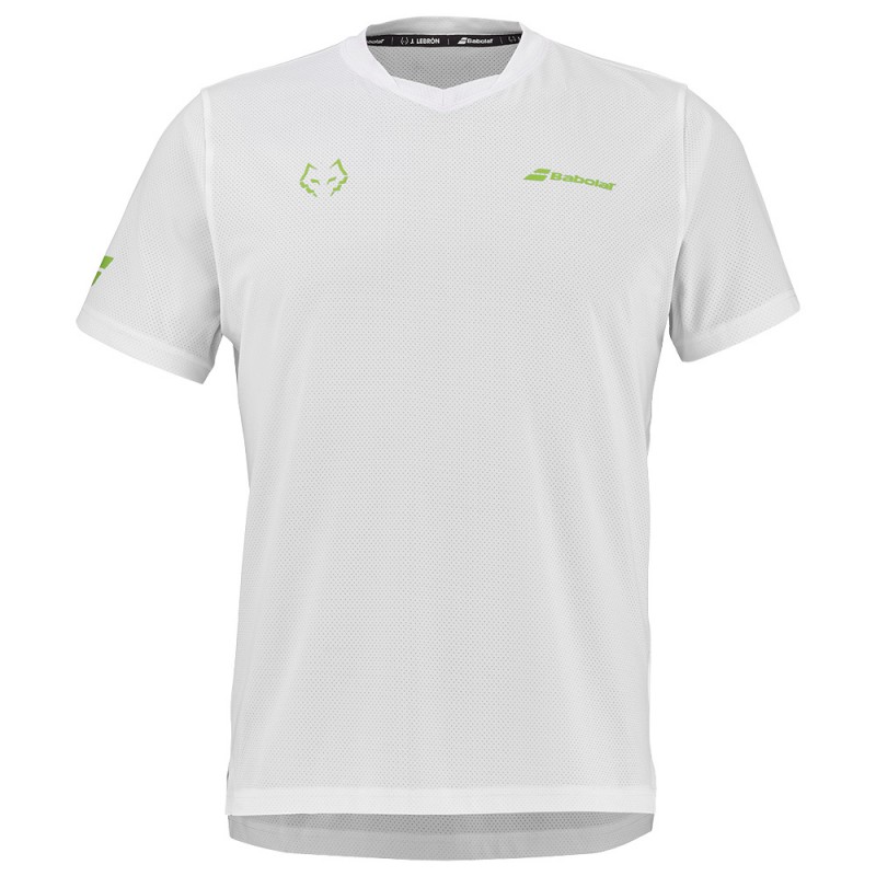 Babolat Crew Neck Lebron wit T-shirt
