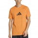 Adidas M Padel Cat oranje T-shirt
