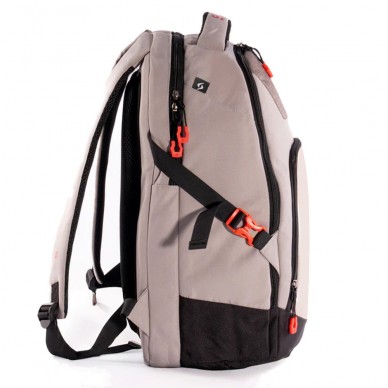 Mochila Siux Edge blanca 2026