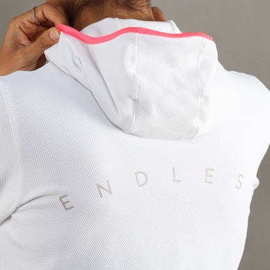 Endless Breath Line wit delave Sweatshirt