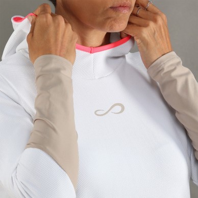 Endless Breath Line wit delave Sweatshirt
