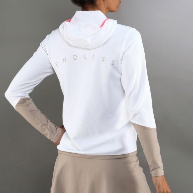 Endless Breath Line wit delave Sweatshirt