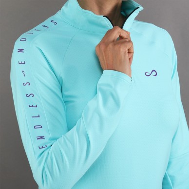 Endless Kirsch II blauw aqua Sweatshirt
