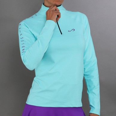 Endless Kirsch II blauw aqua Sweatshirt