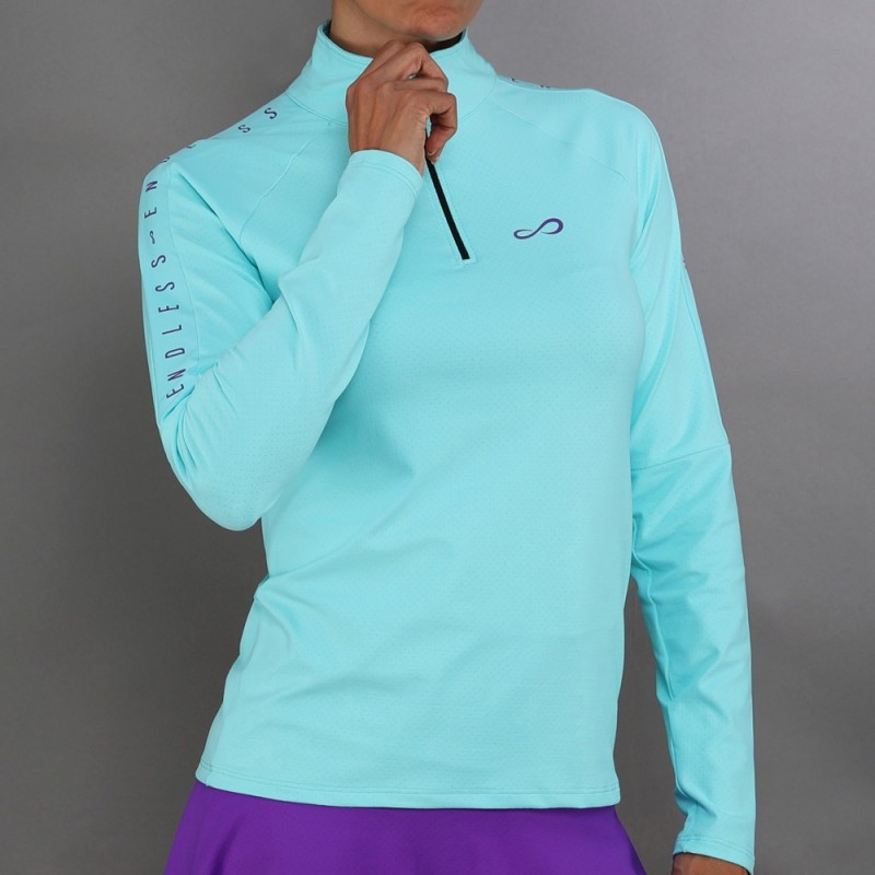 Endless Kirsch II blauw aqua Sweatshirt