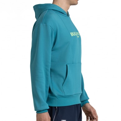 Bullpadel Acube blauwgroen sweatshirt