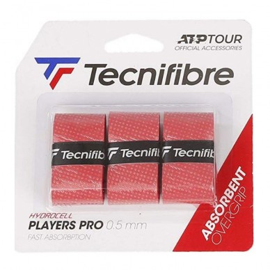 Overgrips Tecnifibre Players Pro rood