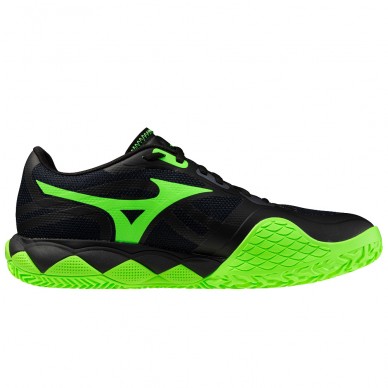 Mizuno Wave Enforce Tour 2 Padel black foliage green heren 2026