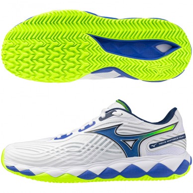 Mizuno Wave Enforce Tour 2 CC white dazzling blue heren 2026