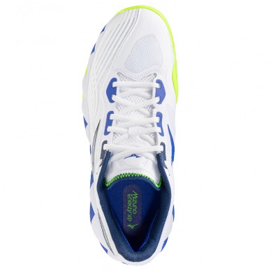 Mizuno Wave Enforce Tour 2 CC white dazzling blue heren 2026