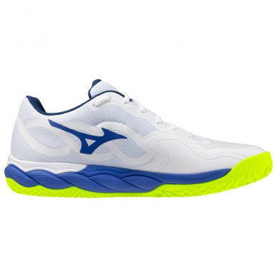 Mizuno Wave Enforce Court CC white dazzling blue heren 2026