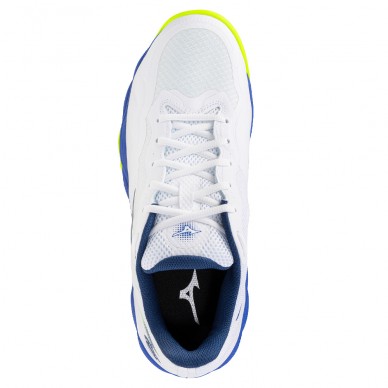 Mizuno Wave Enforce Court CC white dazzling blue heren 2026