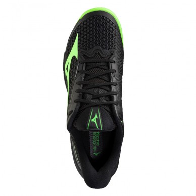 Mizuno Wave Exceed Tour 7 Padel black glowing apple heren 2026