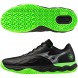 Mizuno Wave Enforce Court Padel black foliage green heren 2026
