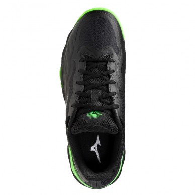 Mizuno Wave Enforce Court Padel black foliage green heren 2026