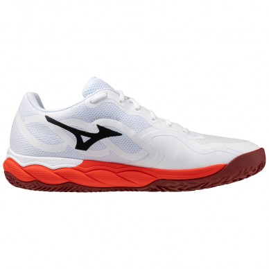 Mizuno Wave Enforce Court CC fiery red white heren 2026