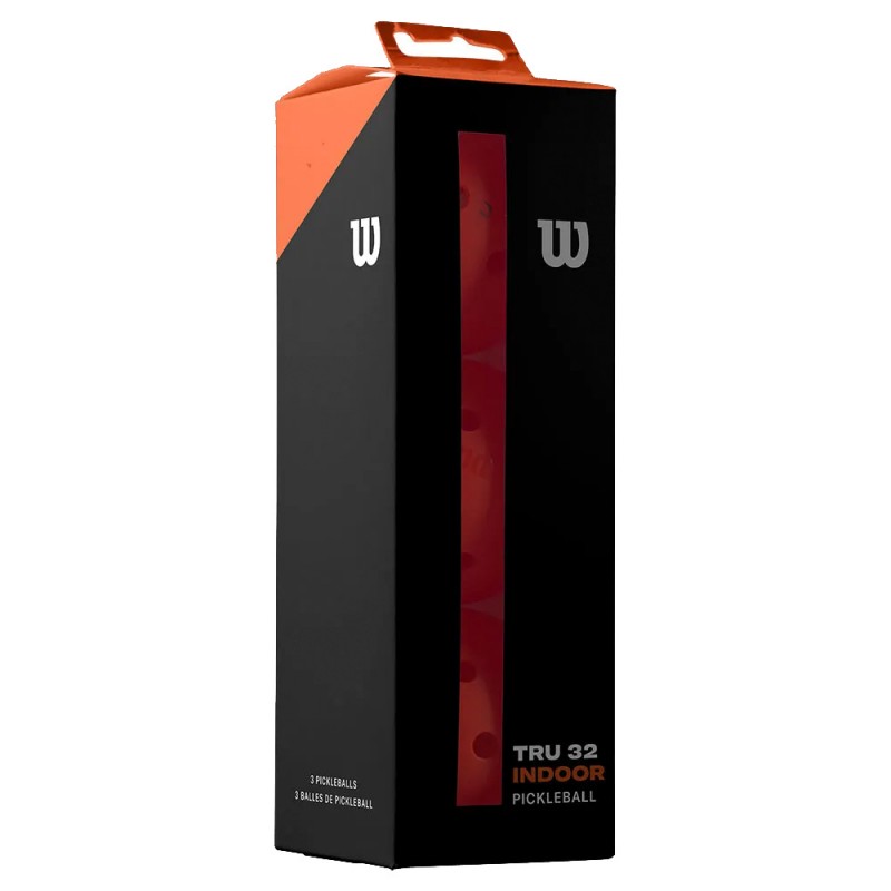 Wilson Pickleballballen TRU 32 Indoor 3 Pack oranje