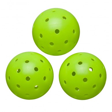 Wilson Pickleballballen MAX 40 Outdoor 3 Pack groene