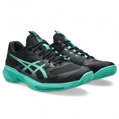 Asics Solution Speed FF 4 Clay black aurora groen heren 2026