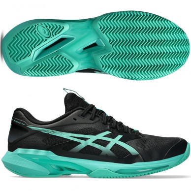 Asics Solution Speed FF 4 Clay black aurora groen heren 2026