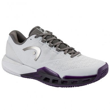 Head Revolt Pro 5.0 Clay Men light grey purple night heren 2026