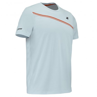 Babolat Play Cneck TEE blauw T-shirt