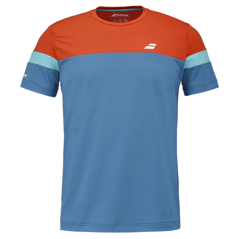 Babolat Crew Neck TEE blauw T-shirt