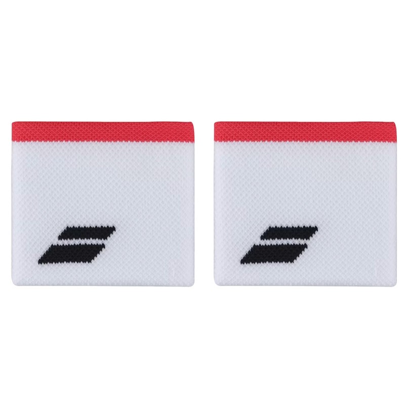 Babolat polsbandjes Logo wit rood