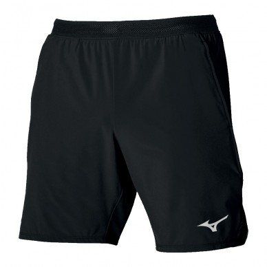Mizuno Tennis 9 Inches Laser zwart Short