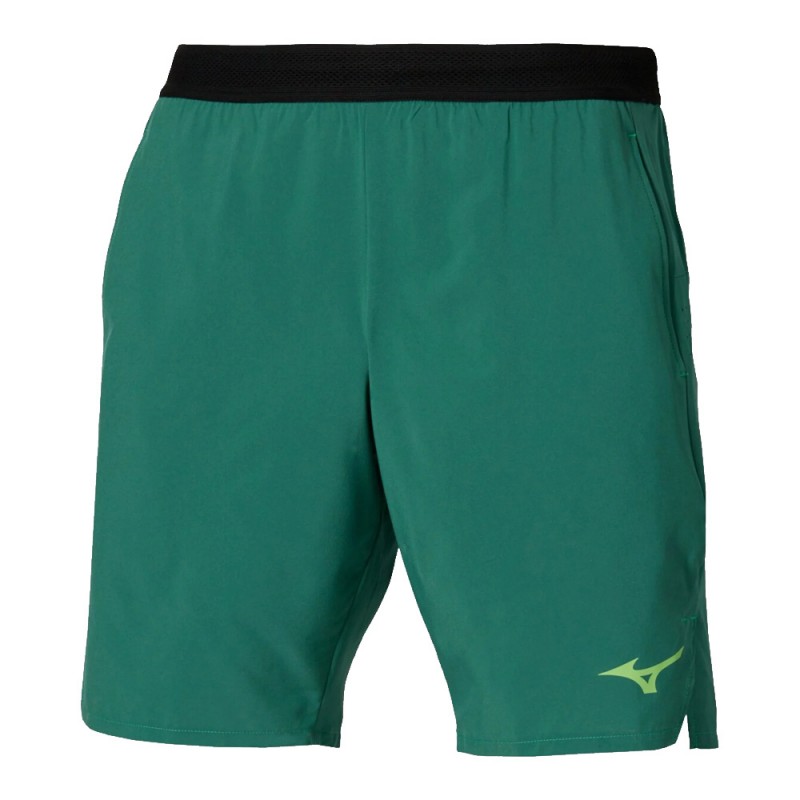 Mizuno Tennis 9 Inches Laser groen Short