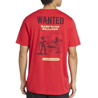 Adidas Wanted rood T-shirt