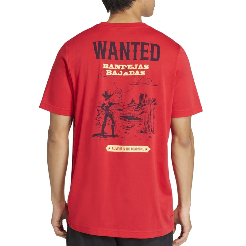 Adidas Wanted rood T-shirt