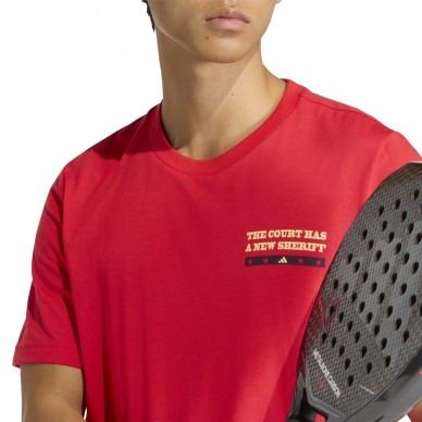 Adidas Wanted rood T-shirt