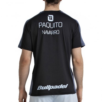 Bullpadel Paquito 26V zwart T-shirt