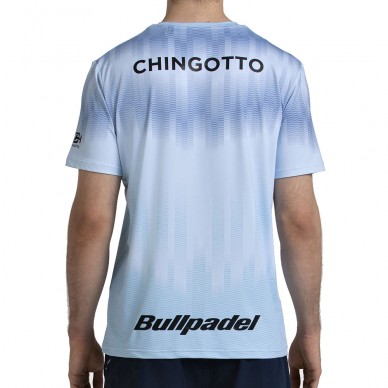 Bullpadel Chingotto 26V ijzig blauw T-shirt