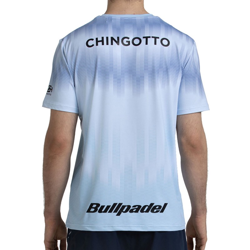Bullpadel Chingotto 26V ijzig blauw T-shirt
