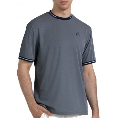 Bullpadel Torreme marineblauw bicolor T-shirt