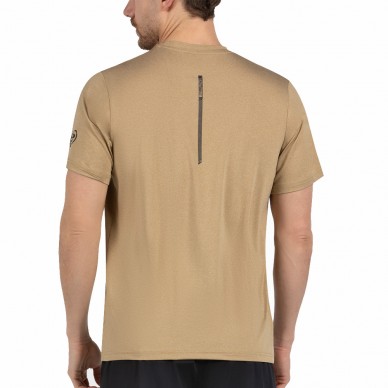 Bullpadel Coledil oker gemêleerd T-shirt