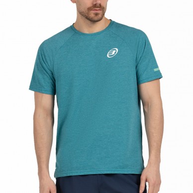 Bullpadel Montse blauwgroen gemêleerd t-shirt