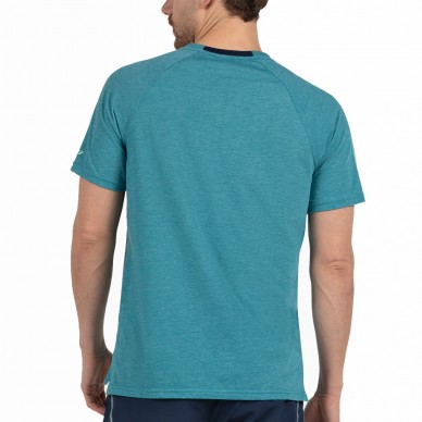 Bullpadel Montse blauwgroen gemêleerd t-shirt